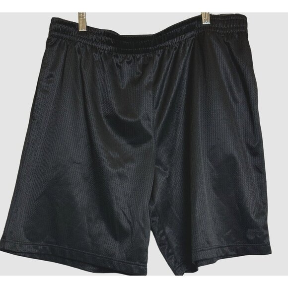 Star Men's Pull On Loose Fitting Shorts Black Size 40/42 Sku 2914 - Picture 1 of 8
